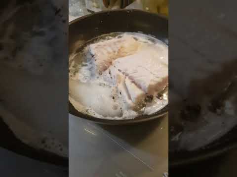 Bacalao fresco, vainitas y papas. Comidas sanas para la gastritis.