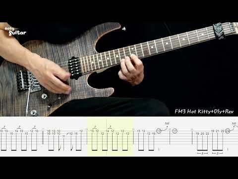 Firehouse - I Live My Life For You Guitar Solo Lesson With Tab (Slow Tempo)