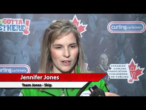 2011 Capital One Canada Cup of Curling -- Women's Semi Final Media Scrum