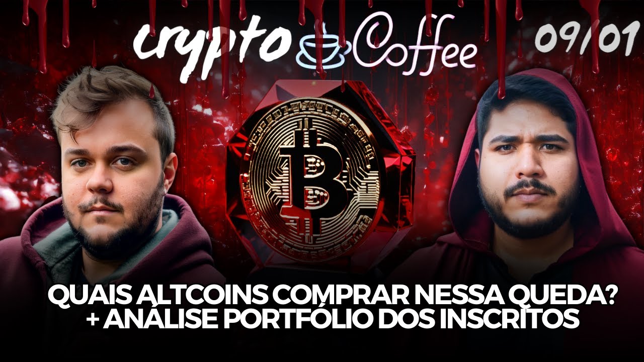 Criptomoedas pra ficar de olho na queda + Análise portfolio dos inscritos