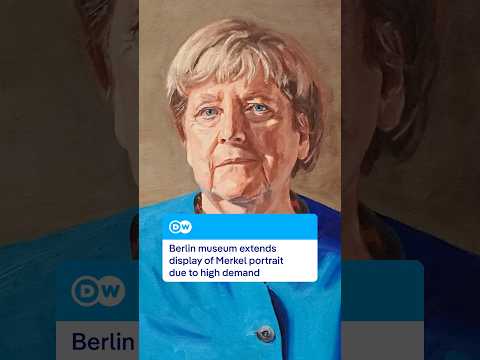 Berlin museum extends display of Merkel portrait due to high demand | DW News