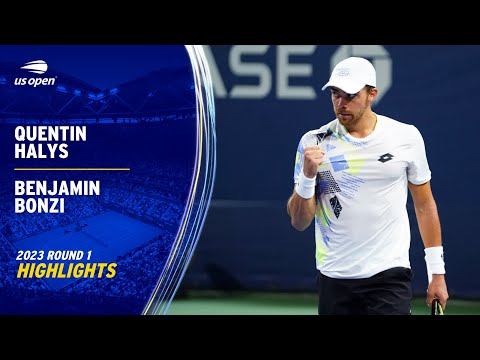 Quentin Halys vs. Benjamin Bonzi Highlights | 2023 US Open Round 1