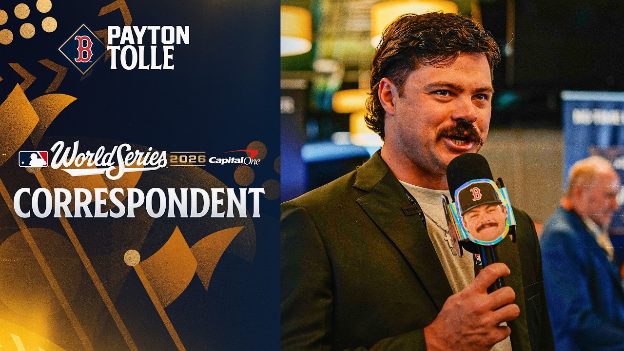 FULL INTERVIEW: Red Sox starter Payton Tolle on being 2026 World Series correspondent