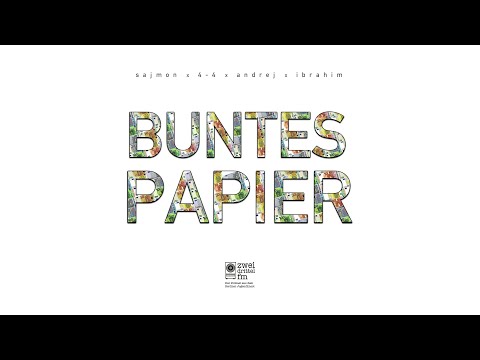 Sajmon x 4-4 x Andrej x Ibrahim - Buntes Papier (Visualiser)