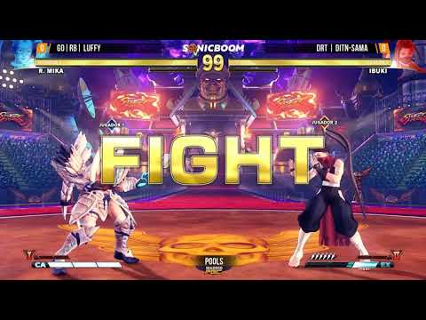 Luffy Vs Ditn - Sonic Boom VI - SFV
