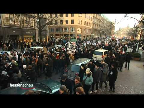 ACTA Demo Beitrag aus der HR Hessenschau vom 11.02.2012