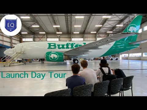 Buffalo Airways 737-300F Full Walk Around And Tour At Launch Event At YEG