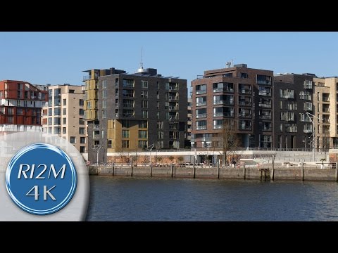4K UHD Relaxing Video: Hamburg, Germany - HafenCity (Harbor City) - Video 7