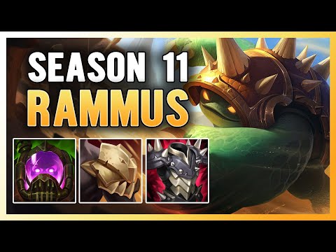 REWORKED RAMMUS IS NOW THE BEST SUPPORT IN SEASON 11!