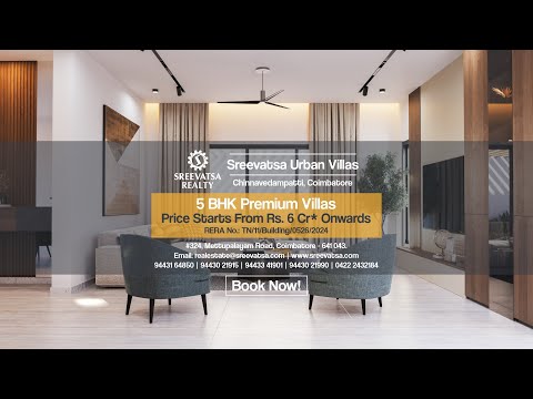 Sreevatsa Urban Villas Project Tour 1