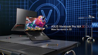 Video 0 of Product ASUS Vivobook Pro 16X OLED K6604 16" Laptop (2023)
