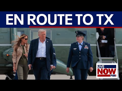 Trump speaks before departure for flood-ravaged Texas
