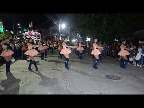 Banda Bicentenario en el desfile de correo de Tejutla chalatenango 