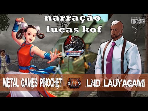 KOF 2002UM LND lauyagami vs Metal Games Pinochêt com narração Lucas Kof