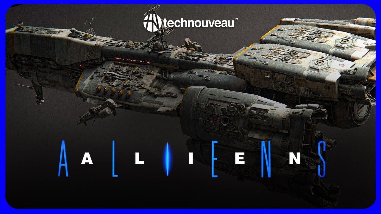 Concept Design Overview - Alien Battleship - Technouveau 0011
