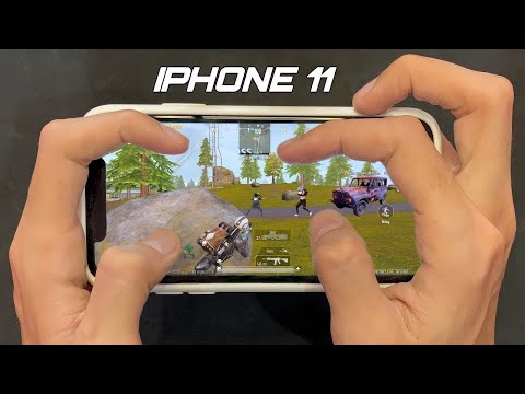 IPHONE 11 HANDCAM IN 2026 🔥/Super Smooth+Extreme PUBG Gaming Test😍/ NEW IOS 18.5 Livik Gameplay!