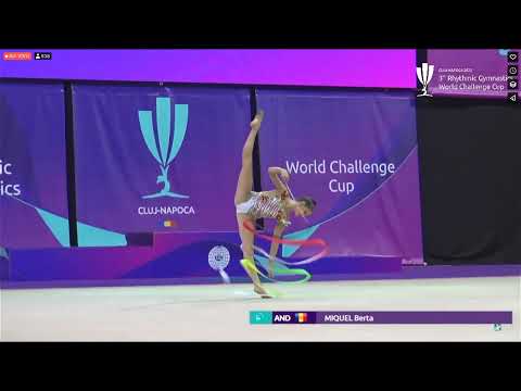[DAY TWO] MIQUEL Berta (AND) Ribbon Qualifications // Cluj-Napoca World Challenge Cup 2022
