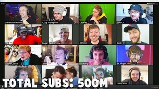 I Got All Your Favorite YouTubers In A Zoom Call Together video