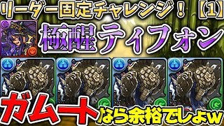 【パズドラ】最強サブ！？ガムート艦隊でリーダー助っ人固定チャレンジ！【1】初見で挑戦してみた！！【ぺくと】