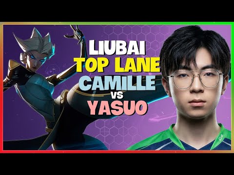 Liubai Rank 1 Camille Perfect Mechanics Showcase Challenger Top Lane Engsub