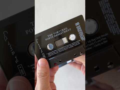 Unboxing Taylor Swift Cassette’The Tortured Poets Department’ Ver.2 #taylorswift #cassette