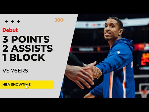 Malcolm Brogdon DEBUT 3 Points, 2 Assists, 1 Block vs 76ers I 2025 NBA Preseason