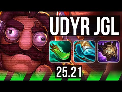 UDYR vs GRAVES (JGL) | 9k comeback, Quadra, 59k DMG, Godlike | NA Master | 25.21
