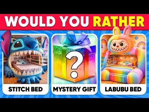 Would You Rather - Luxury Mystery Gift Edition! 🤔🎁💸🌈 Quiz Unicorn