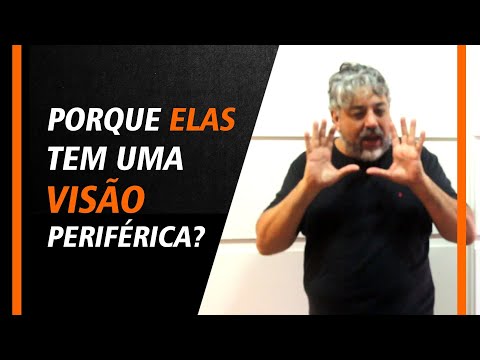 Porque elas tem uma visão periférica?
