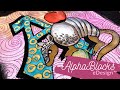 A Is For AlphaBlocks EDesign A To Z Fabric Painting And Free Motion Quilting