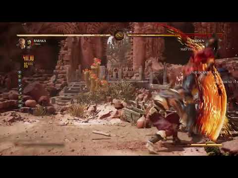 Mortal Kombat 1 - Baraka's 50% Corner Combo - MK1 #MK1 #MortalKombat1 #Baraka