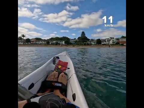 Fennix Flying Fish surfski #surfski #paddlers #kayakingfun #newzealand