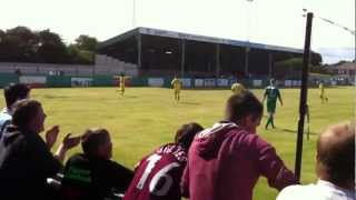 preview picture of video 'Gateshead vs. Blyth Spartans - Micky Cummins Goal'