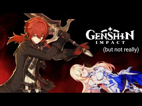 Character Demo- "Diluc- Dark Knight Hero" (Starlit Sanctum ost but its diluc)