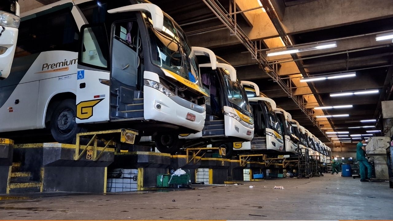 Garagem da Gontijo: Manutenção, Novos Ônibus e a Rotina da Frota em Detalhes! #Gontijo