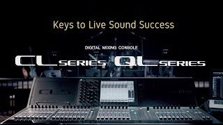 Video thumbnail for Yamaha CL/QL series: Keys to Live Sound Success by Yamaha Global