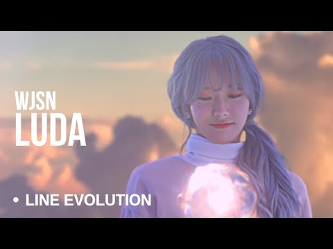 COSMIC GIRLS (WJSN) - Luda | Line Evolution (Color Coded)