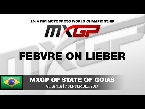 MXGP of State Of Goias 2014 - Febvre On Lieber - Motocross