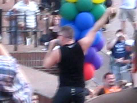 Brian Kent at the Boston Pride Festival