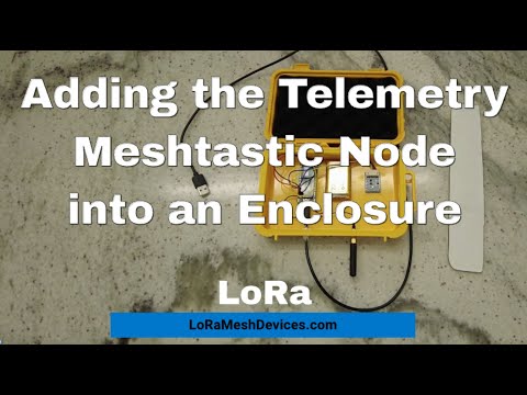 Meshtastic Node with Telemetry: Enclosure Modification and Sensor Integration