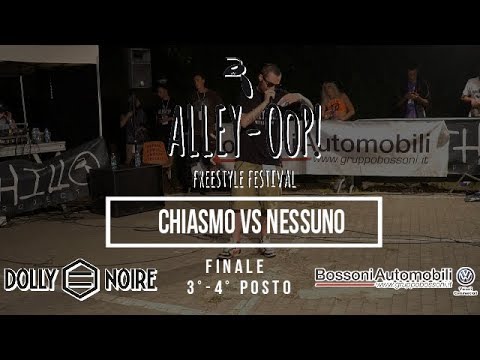 Alley OoP! Freestyle Battle 2019  finale 3°  4° posto   CHIASMO VS NESSUNO Piacenza