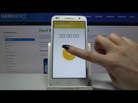 How to Record Sounds in ALCATEL U5 HD – Voice Recorder