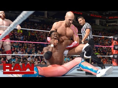 The New Day vs. Cesaro & Sheamus: Raw, 24. Oktober 2016