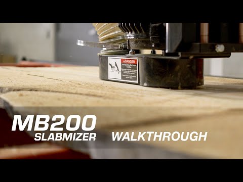 SlabMizer MB200 Slab Flattening Mill Walkthrough | Wood-Mizer