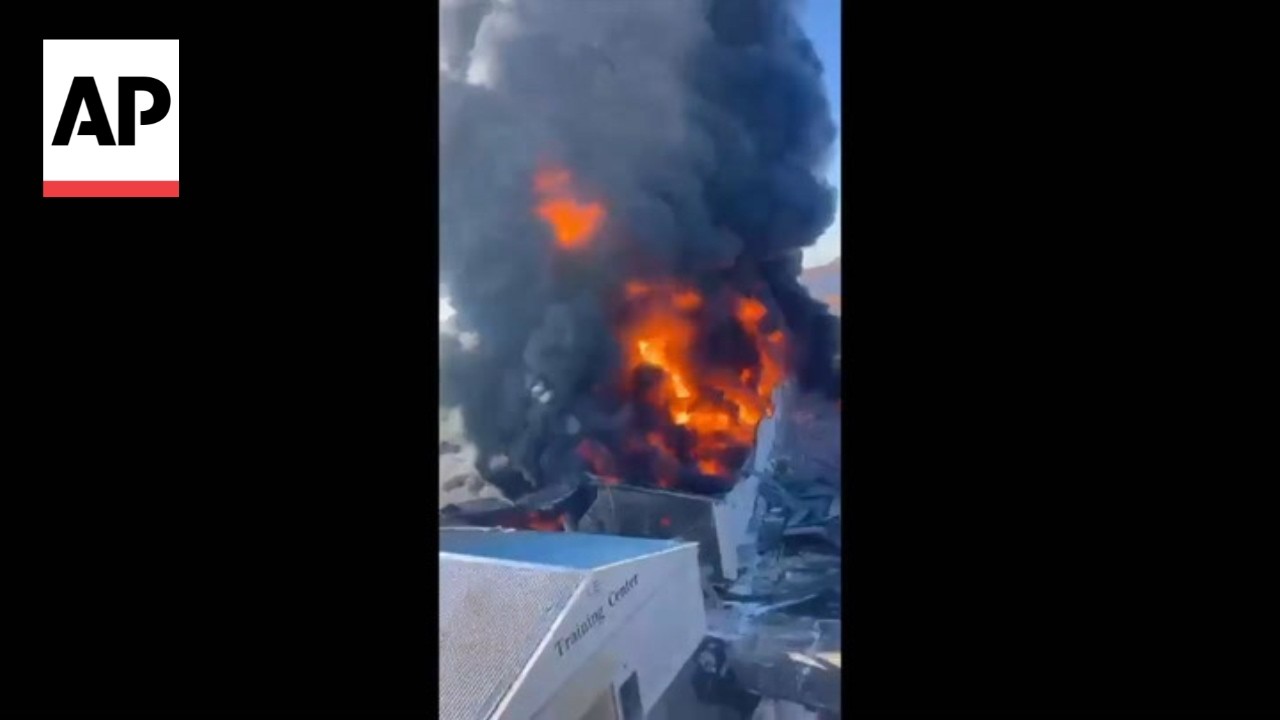 Video | Multiple drones attack Iraq fuel warehouse linked to British oil and BP
