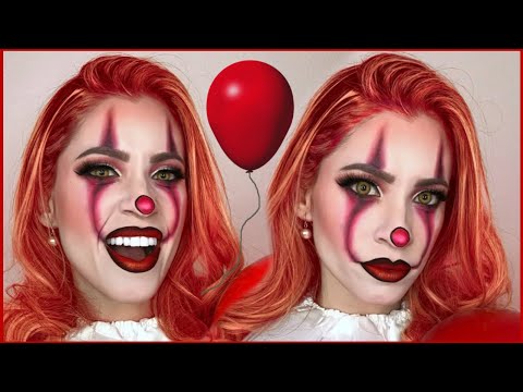 MAQUILLAJE DE IT PENNYWISE VERSIÓN MUJER | MAQUILLAJE FACIL PARA HALLOWEEN | NatyGloss