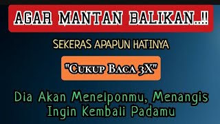 Download lagu Amalan Agar Mantan Kembali, Baca 3X Dia Akan Menelponmu mp3 Download lagu Amalan Agar Mantan Kembali, Baca 3X Dia Akan Menelponmu mp3