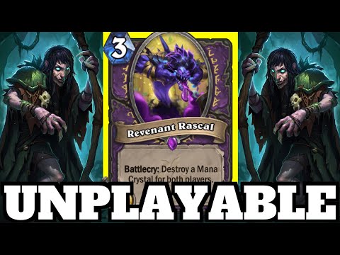 Destroying ALL of the Opponent's Mana! Revenant Rascal Combo! | Hearthstone