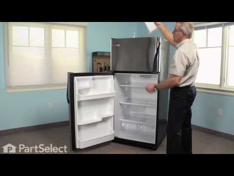 Refrigerator Repair- Replacing the Door Shelf Retainer (Frigidaire Part #240337901)