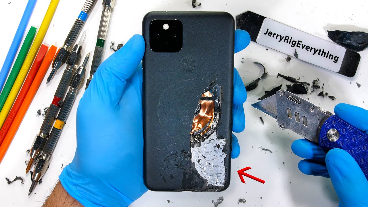 Is the Google Pixel 5 Really made of Metal? - Durability Test!